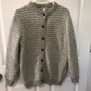 LL Bean wool sweater.